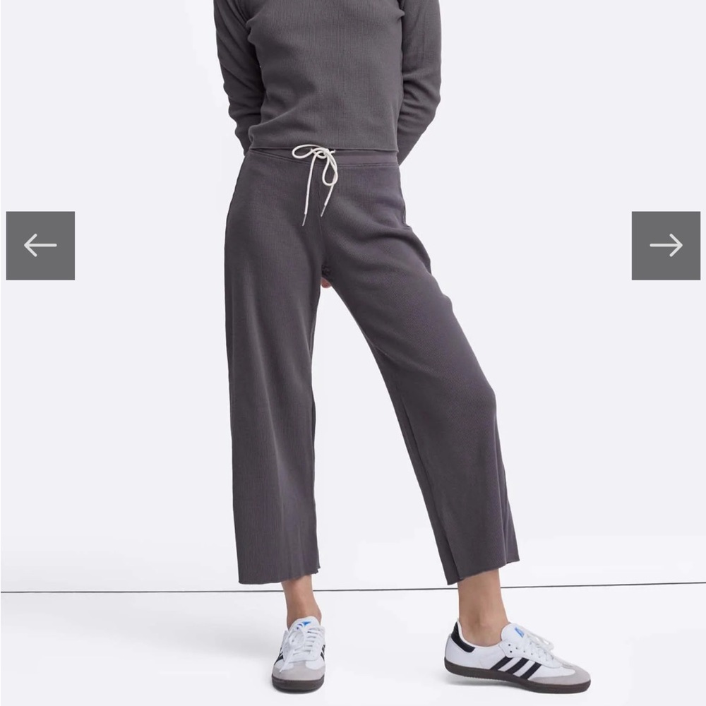 Mate the Label Organic Thermal Wide Leg Pant